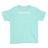 cling clang funny Youth Tee