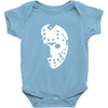 halloween hockey mask Baby Onesie