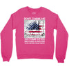 Veteran Don't Thank Me Thank My Brothers &amp; Sister Crewneck Sweatshirt