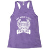 worlds best butcher Racerback Tank