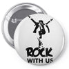 rock Pin-back button