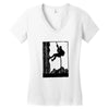 adventure clambing Women's V-Neck T-Shirt