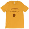 grandpa powered by coffee T-Shirt