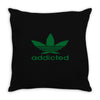 addicted ~ mens funny Throw Pillow