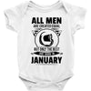 All Men Are Created Equal But Only The Best Are Born In June Baby Onesie