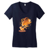 lion evolution Women's V-Neck T-Shirt
