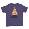 pizza lover's food pyramid Youth Tee