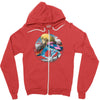 in the midst of war Zipper Hoodie