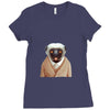 Vesikalik maymun Ladies Fitted T-Shirt