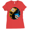 fire and ice Ladies Fitted T-Shirt