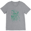 green vigilance V-Neck Tee