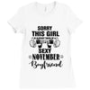 sorry this girl is already taken by a super sexy november boyfriend Ladies Fitted T-Shirt