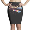 rainbow road Pencil Skirts