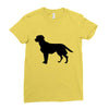dog Ladies Fitted T-Shirt