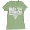 rack em billiards Ladies Fitted T-Shirt