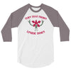 turn that frown upside down 3/4 Sleeve Shirt