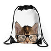 CAT Drawstring Bags