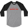 speaker city 3/4 Sleeve Shirt