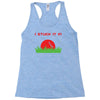 disc golf dirty sex joke pun ground penetration Racerback Tank