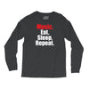 Music Eat Sleep Repeat Long Sleeve Shirts