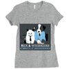 rex and whiskers attorneys Ladies Fitted T-Shirt