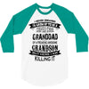 Super Cool Granddad Of A Freaking Awesome Grandson 3/4 Sleeve Shirt