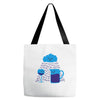 mucho vino Tote Bags
