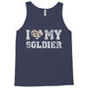 i love my soldier hunter camouflage Tank Top