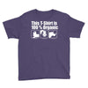 this t shirt is 100% organic Youth Tee