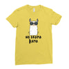 No Drama Llama Ladies Fitted T-Shirt