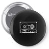 audio cassette 80's 90's party hip hop nostalgia retro Pin-back button