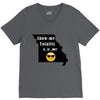missouri eclipse   show me totality V-Neck Tee