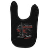 scenic mustafar Baby Bibs