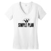 simple plan Women's V-Neck T-Shirt