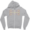 secured Zipper Hoodie