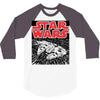 millennium falcon 3/4 Sleeve Shirt