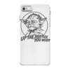 yoda funny slogan retro movie iPhone 7 Case