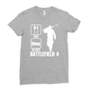 eat sleep battlefield 4, funny Ladies Fitted T-Shirt