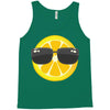 Lemon with Glasses Tank Top