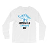 grumpa saurus rex Long Sleeve Shirts