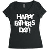 happy father&rsquo;s day 2 Women's Triblend Scoop T-shirt