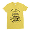 Happiness Ladies Fitted T-Shirt