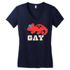 iguana Women's V-Neck T-Shirt