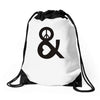 peace and love tshirt party heart tee no war stoner hippie sign ladies Drawstring Bags