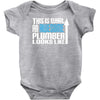 this is what an awesome plumber looks like Baby Onesie