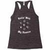 rolling with the homies Racerback Tank