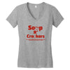 soup r' crackers Women's V-Neck T-Shirt