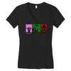 triforce legend of zelda, ideal gift or birthday present. Women's V-Neck T-Shirt