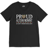 proud autism mommy V-Neck Tee