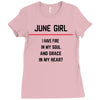June Girl Ladies Fitted T-Shirt